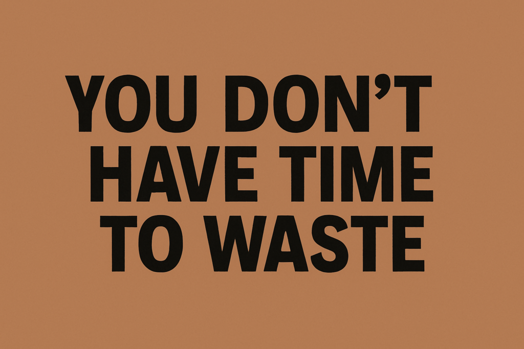 How to Be Productive as a Man